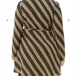Blk/Gold dress 3x